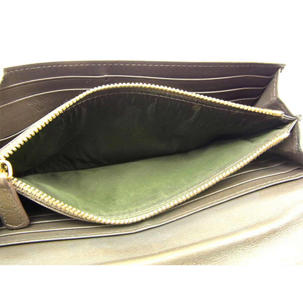 Miu Miu Long Wallet Black Enamel T265 - Picture 5 of 8